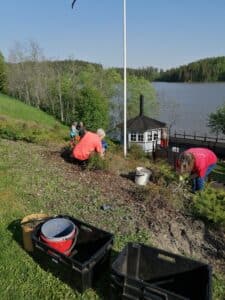 Kitkemis- ja siivoustalkoot @ Grillimaja ympäristöineen Kirkkojärven rannassa